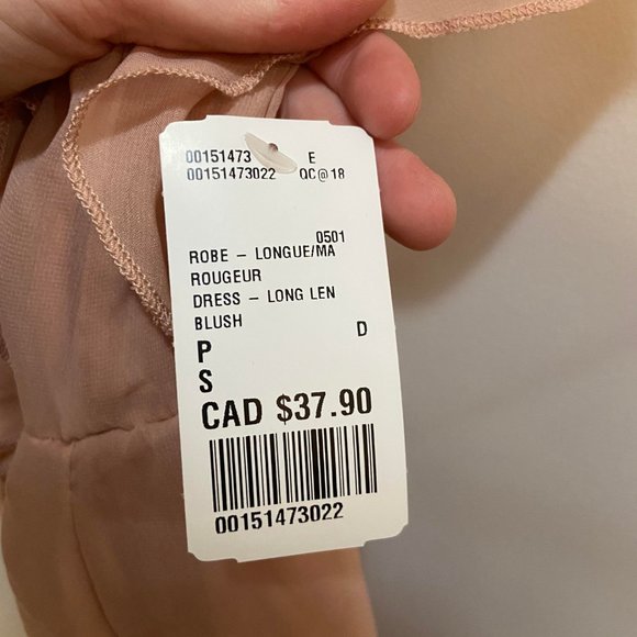 Floor Length Dress, size S, NWT - Picture 2 of 2